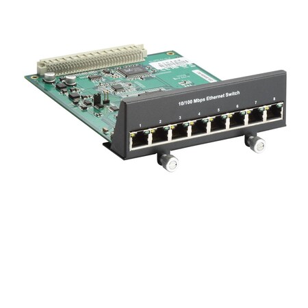 Moxa 8Port 10/100 Mbps Switch Module For Da Series DA-SW08-RJ